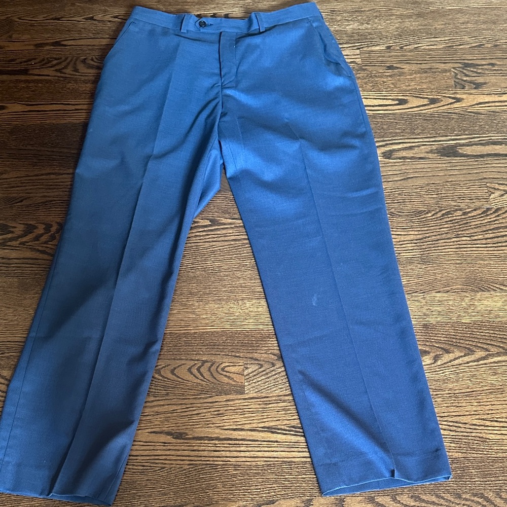 Men's Blue Micheal Kors Dress Pants